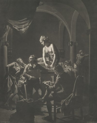 Lampunvalon akatemia, 20. helmikuuta 1772. tekijältä William Pether