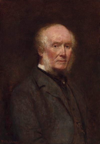 Omakuva 83-vuotiaana tekijältä William Powell Frith