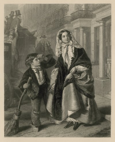 Crossing Sweeper tekijältä William Powell Frith