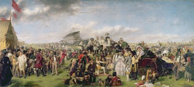 The Derby Day (1856) tekijältä William Powell Frith