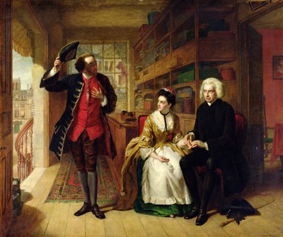 Pulssi, aviomies, 1869 tekijältä William Powell Frith