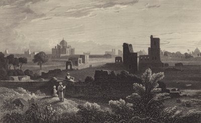 Humayunin hauta, Delhi (kaiverrus) tekijältä William Purser