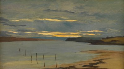 Dorset Coast (öljy aluksella) tekijältä William Pye