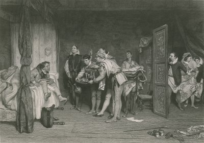 Christopher Sly, Kurjenmiekan kesytys, noin 1880. tekijältä William Quiller Orchardson