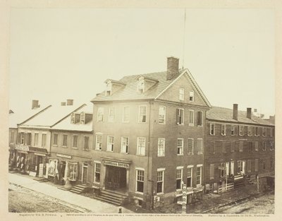 Marshall House, Alexandria, Virginia, elokuu 1862. tekijältä William R. Pywell