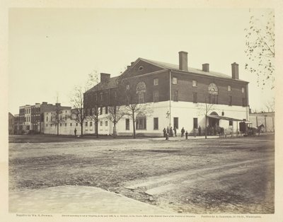 Old Capitol Prison, Washington, 186165. tekijältä William R. Pywell