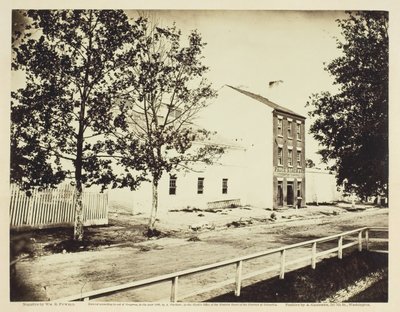Slave Pen, Alexandria, Virginia, elokuu 1862. tekijältä William R. Pywell
