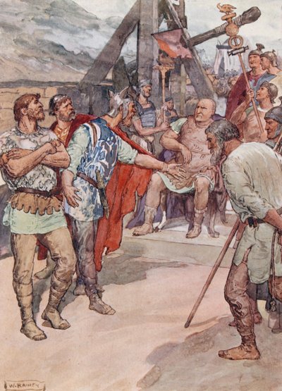 Marius ja Cimbrin suurlähettiläät (värikuvat) tekijältä William Rainey