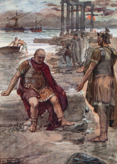 Karkotettu Marius Karthagon raunioiden keskellä tekijältä William Rainey