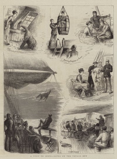 Vierailu Intiassa, Notes on Voyage Out tekijältä William Ralston