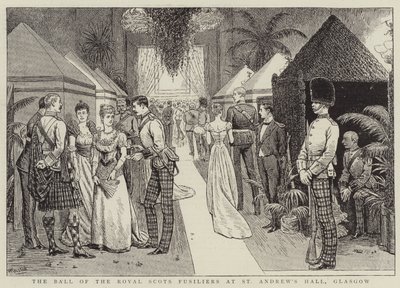 The Ball of the Royal Scots Fusiliers St Andrew