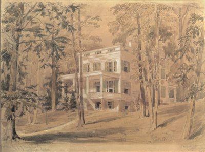 John James Audubonin talo New Yorkissa tekijältä William Rickarby Miller