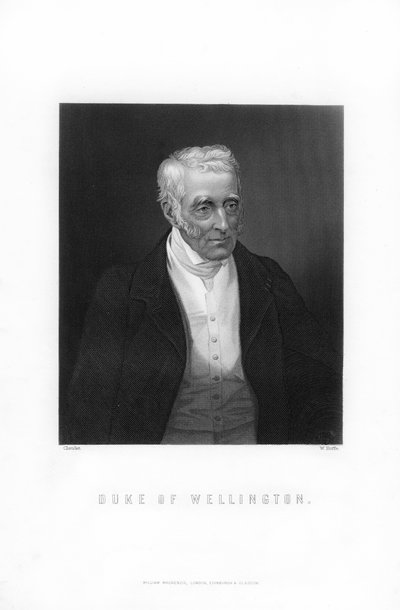 Arthur Wellesley, Wellingtonin ensimmäinen herttua, brittiläinen sotilas ja valtiomies, 1893. tekijältä William Roffe