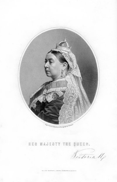 Kuningatar Victoria, Ison-Britannian ja Irlannin yhdistyneen kuningaskunnan kuningatar, 1899. tekijältä William Roffe