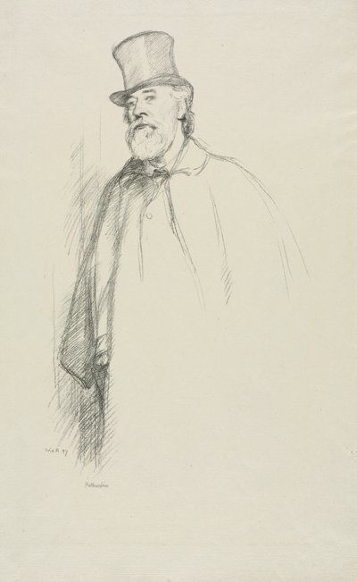 Alphonse Legros, 1897. tekijältä William Rothenstein