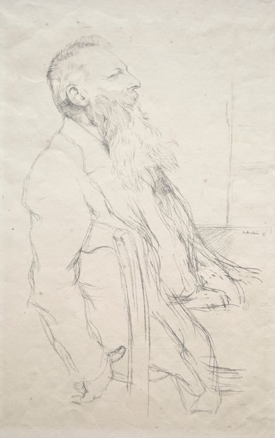 Auguste Rodin tekijältä William Rothenstein