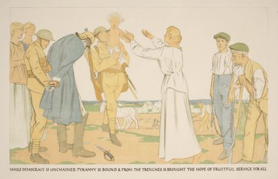Maanviljelijät ja sotilaat maassa Demokratian voitto (alkuperäinen nimi) Suuri sota: Britannian ponnistelut ja ihanteet (sarjan nimi) The Great War: Britain