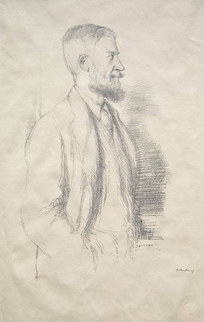 George Bernard Shaw tekijältä William Rothenstein