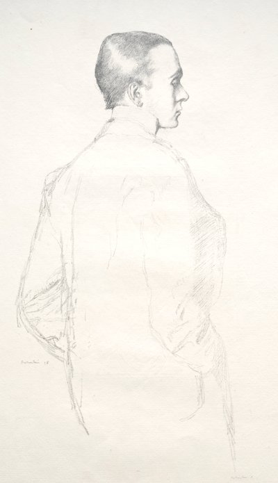 Max Beerbohm, 1898. tekijältä William Rothenstein