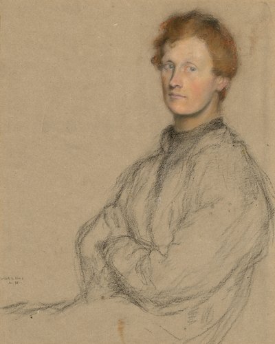 Charles Haselwood Shannonin (1863-1937) muotokuva tekijältä William Rothenstein