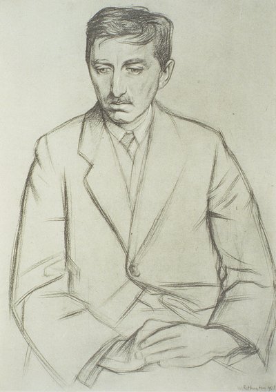 E.M. Forsterin muotokuva (1879-1970) tekijältä William Rothenstein