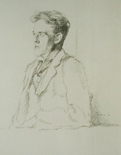 Hilaire Bellocin muotokuva (1870-1953) tekijältä William Rothenstein