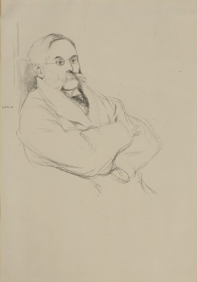 Moritz Rothensteinin muotokuva tekijältä William Rothenstein