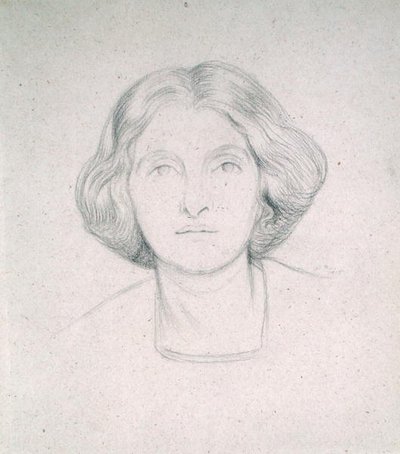 Rouva Max Beerbohmin muotokuva tekijältä William Rothenstein