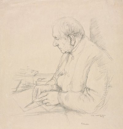 Sir Francis Seymour Haden, 1897. tekijältä William Rothenstein