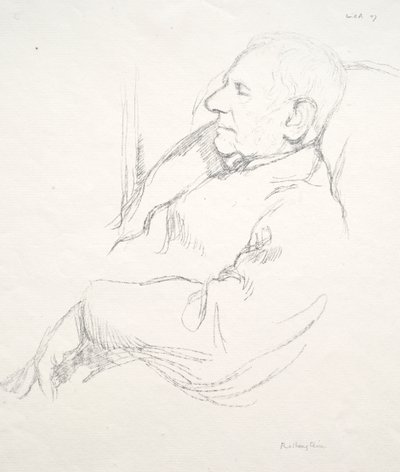 Sir Francis Seymour Haden unessa tekijältä William Rothenstein