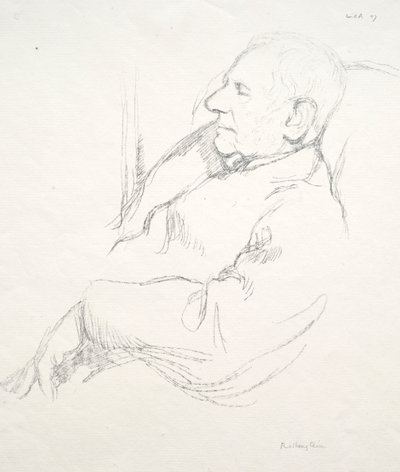 Sir Francis Seymour Haden unessa, 1897. tekijältä William Rothenstein