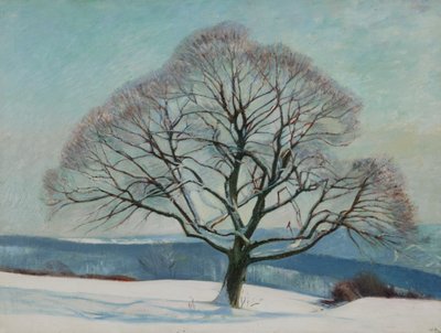 Puu talvella tekijältä William Rothenstein