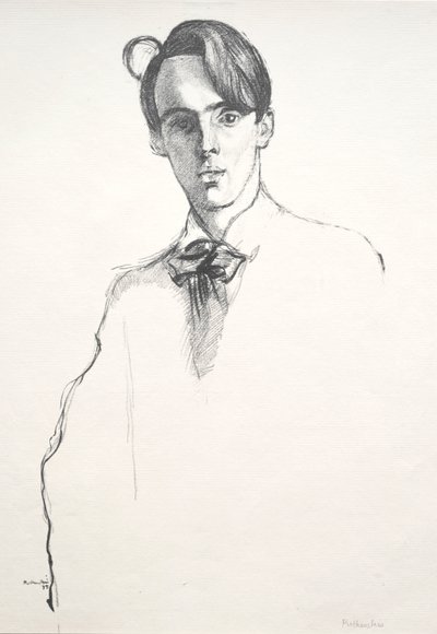 William Butler Yeats, 1898. tekijältä William Rothenstein