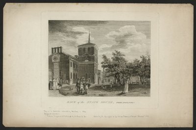 State Housen takaosa, Philadelphia tekijältä William Russell Birch