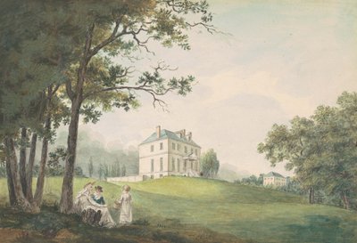 Sweet Briar, n. 1808 (akvarelli ja grafiitti kudospaperille) tekijältä William Russell Birch