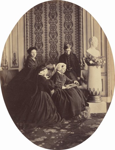 Kuningatar Victoria surussa, 1862. tekijältä William Samuel Bambridge