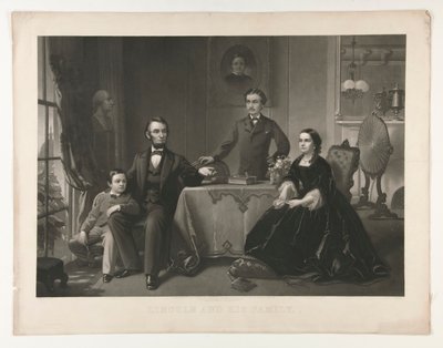 Lincoln ja hänen perheensä tekijältä William Sartain