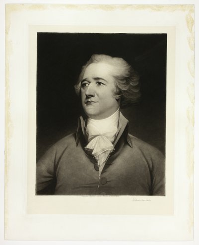 Alexander Hamiltonin muotokuva tekijältä William Sartain