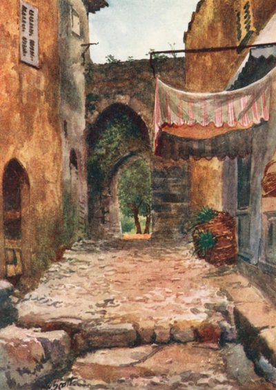 Sisäänkäyntiportti, Auribeau (värilitro) tekijältä William Scott