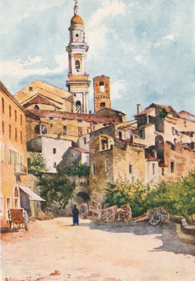 Vallebonan sisäänkäynti (värilitro) tekijältä William Scott