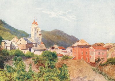 Laigueglia, Alassion lähellä (värilitro). tekijältä William Scott