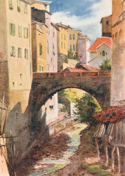 San Remo, muinainen ja nykyaikainen (värilitro) tekijältä William Scott