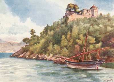 Castello Brown, Portofino (värilitro). tekijältä William Scott