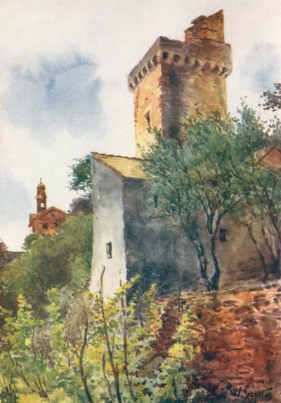 Bergeggin torni (värilitro) tekijältä William Scott