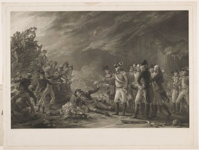 Sortie, jonka Gibraltarin varuskunta teki aamulla 27. marraskuuta 1781. tekijältä William Sharp