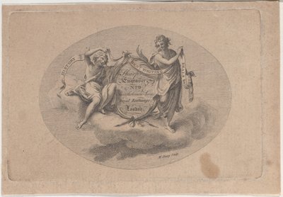 Kaivertajan William Sharpin kauppakortti, 1800-luku. tekijältä William Sharp