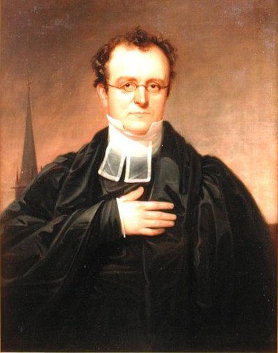 Piispa Benjamin Tredwell Onderdonk (1791-1861), n. 1830-33 (öljy kankaalle) tekijältä William Sidney Mount