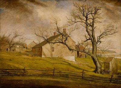 Long Island Farmhouses, 1862-63. tekijältä William Sidney Mount