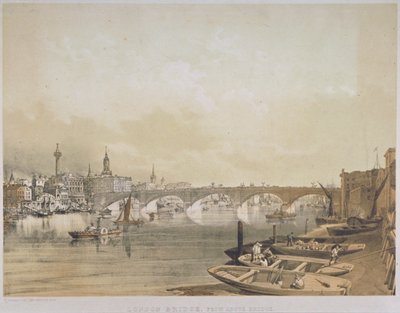 London Bridge, 1852 tekijältä William Simpson