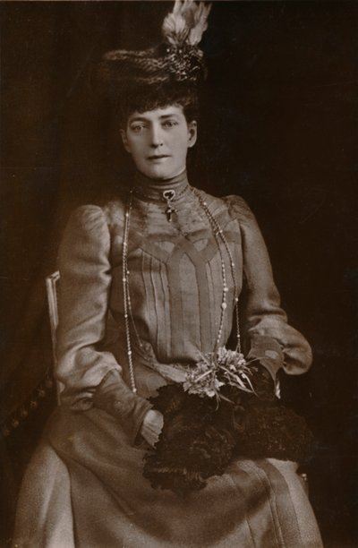 Alexandra, Yhdistyneen kuningaskunnan kuninkaan Edward VII:n kuningatar puoliso, 1905 tekijältä William Slade Stuart